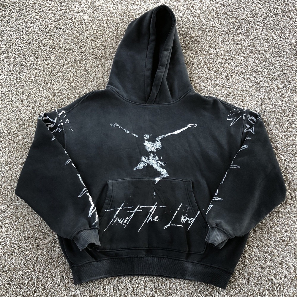 We Are Righteous Brand Jesus Hoodie Authentic Mens Size Small "Trust The Lord"